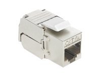 DELOCK Keystone RJ45 Buchse > LSA werkzeugfrei Cat.6A