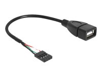 DELOCK Kabel USB Pinheader Buchse > USB-A 1 x Buchse...