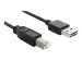 DELOCK Kabel EASY USB 2.0-A > B Stecker/Stecker 1 m