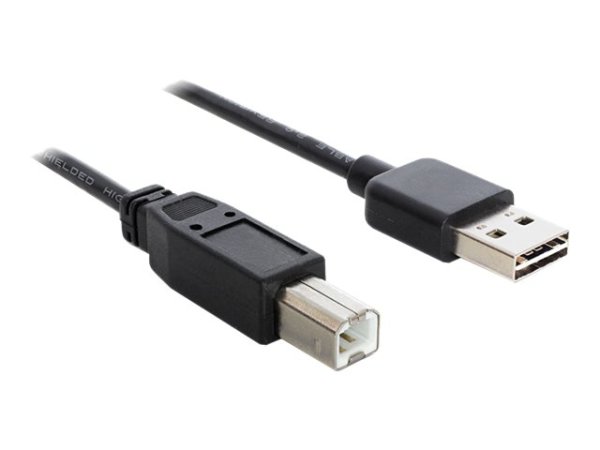 DELOCK Kabel EASY USB 2.0-A > B Stecker/Stecker 3 m