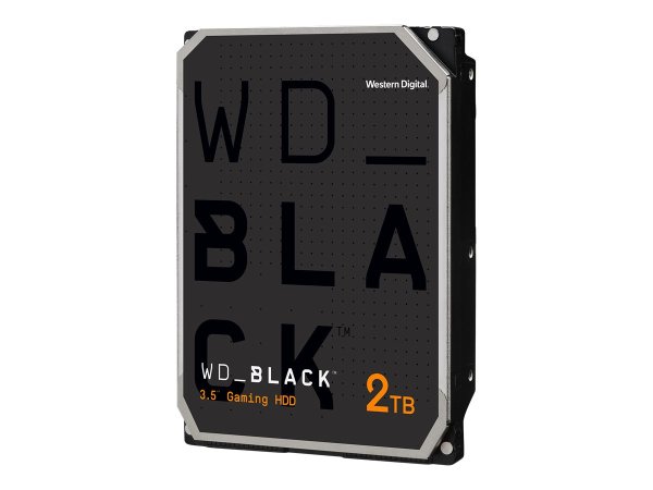 WD Desktop Black 2TB HDD 7200rpm 6Gb/s serial ATA sATA 64MB cache 8,9cm 3,5Zoll intern RoHS compliant Bulk