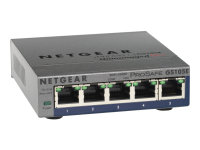 NETGEAR 5-Port Gigabit Plus Ethernet Switch - Desktop -...