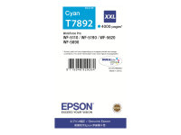 EPSON 1LB T7892 ink cartridge cyan extra high capacity 4.000 pages 1-pack