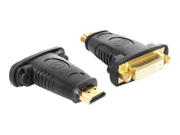 DELOCK Adapter HDMI Stecker > DVI 24+5 Pin Buchse