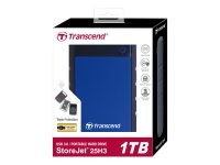 TRANSCEND SJ25H3B HDD 1TB extern 6,4cm 2,5Zoll USB 3.0 Navy Blue