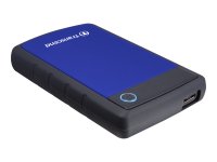 TRANSCEND SJ25H3B HDD 1TB extern 6,4cm 2,5Zoll USB 3.0 Navy Blue