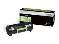 LEXMARK 512H Toner schwarz hohe Kapazität 5.000...