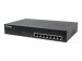 INTELLINET 8-Port PoE+ Desktop Gigabit Switch 8 x PoE-Ports, IEEE 802.3at/af Power-over-Ethernet (PoE+/PoE) Endspan