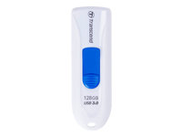 TRANSCEND JetFlash 790W 128GB USB 3.1 Gen 1 Flash Drive 100MB/s white