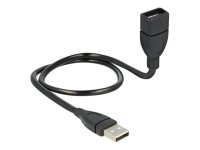 DELOCK Kabel USB 2.0-A Stecker > Buchse ShapeCable 50 cm