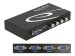 DELOCK Switch 4-port VGA manuell bidirektional