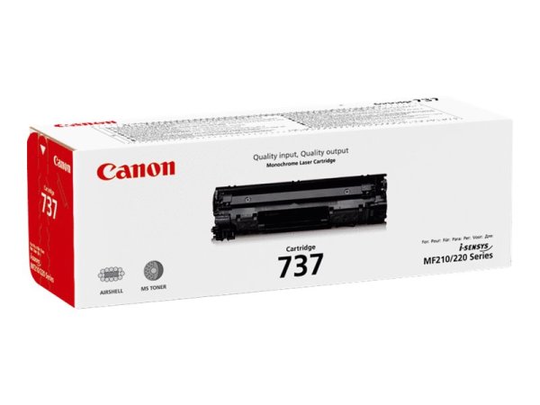 CANON CRG-737 Toner schwarz Standardkapazität 2.100 Seiten 1er-Pack