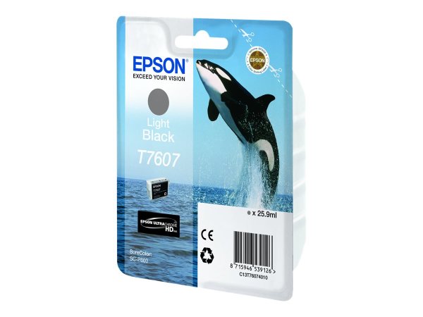 EPSON 5LB T7607 ink cartridge light black high capacity 25 9ml 10230 pages 1-pack