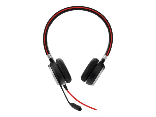 JABRA EVOLVE 40 UC Stereo USB Headband Noise cancelling USB connector with mute-button and volume control on the cord