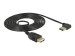 DELOCK Kabel EASY USB 2.0-A links/rechts gewinkelt Stecker > USB 2.0-A Buchse 2 m