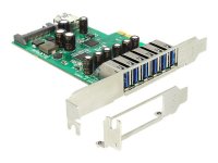 DELOCK PCIe USB 3.0 7 Port inkl. LP NEC