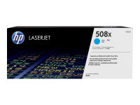 HP 508X original Toner cartridge CF361X cyan 9.500 pages...