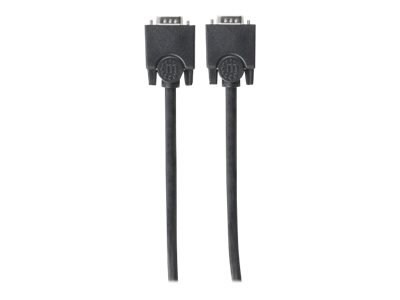 MANHATTAN SVGA Monitorkabel HD15 Stecker auf HD15 Stecker 1,8 m schwarz