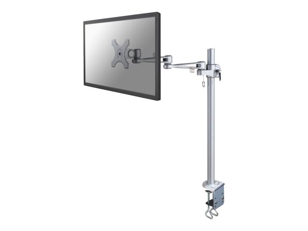 NEOMOUNTS FPMA-D935POLE70 Desk Mount Clamp Flatscreen 25,4-76,2cm 10-30Zol kipp-dreh-schwenkbar VESA 75x75/100x100mm 12kg