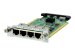 HPE FlexNetwork Module MSR 4-port Gig-T Switch SIC