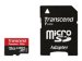 TRANSCEND Premium 128GB microSDXC UHS-I Class10 60MB/s MLC inkl. Adapter