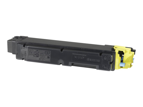 KYOCERA TK-5150Y Toner gelb für 10.000 Seiten gem. ISO/IEC 19752 inkl. Resttonerbehälter