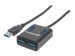 MANHATTAN USB 3.0 Hub 4 Ports Stromversorgung ueber USB Schwarz Abwaertskompatibel zu USB 2.0 und 1.1 Geraeten