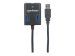 MANHATTAN USB 3.0 Hub 4 Ports Stromversorgung ueber USB Schwarz Abwaertskompatibel zu USB 2.0 und 1.1 Geraeten