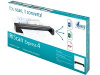 IRIS IRISCan Express 4 - portabler A4 Einzelblatt Farbscanner 8ppm 300/600/1200 DPI USB TWAIN - Win/Mac