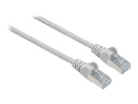 INTELLINET Netzwerkkabel Cat6 S/FTP CU LSOH 3,0m Grau RJ-45 Stecker / RJ-45 Stecker Vergoldete Kontakte Polybeutel