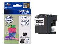 BROTHER LC221BK ink black 300 pages