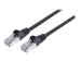 INTELLINET Netzwerkkabel Cat6 S/FTP LS0H 1m Schwarz RJ-45 Stecker / RJ-45 Stecker Vergoldete Kontakte