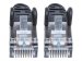 INTELLINET Netzwerkkabel Cat6 S/FTP LS0H 1m Schwarz RJ-45 Stecker / RJ-45 Stecker Vergoldete Kontakte