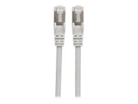 INTELLINET Netzwerkkabel Cat6 S/FTP CU LS0H 7,5m Grau RJ-45 Stecker / RJ-45 Stecker Vergoldete Kontakte