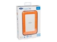 LACIE RUGGED MINI drive 4TB Shock/ rain/ pressure resistant USB3.0 6,4cm 2,5Zoll Orange