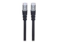 INTELLINET Netzwerkkabel Cat6 S/FTP LS0H 2m Schwarz RJ-45 Stecker / RJ-45 Stecker Vergoldete Kontakte