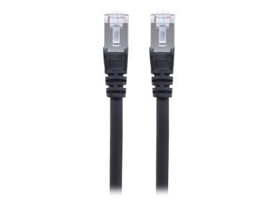 INTELLINET Netzwerkkabel Cat6 S/FTP LS0H 10m Schwarz RJ-45 Stecker / RJ-45 Stecker Vergoldete Kontakte