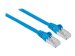 INTELLINET Netzwerkkabel Cat6 S/FTP CU LS0H 15,0m Blau RJ-45 Stecker / RJ-45 Stecker Vergoldete Kontakte