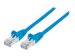 INTELLINET Netzwerkkabel Cat6 S/FTP CU LS0H 15,0m Blau RJ-45 Stecker / RJ-45 Stecker Vergoldete Kontakte