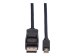 VALUE DisplayPort Kabel DP ST - Mini DP ST schwarz 2m