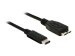 DELOCK Kabel USB 3.1 Gen 2 USB Type-C Stecker > USB Micro-B Stecker 1,0 m schwarz