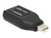 DELOCK Adapter mini DisplayPort 1.1 Stecker > HDMI Buchse schwarz