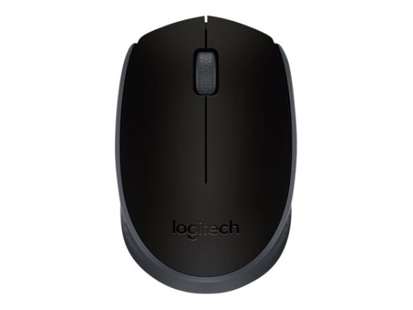 LOGITECH M171 Mouse right and left-handed wireless 2.4 GHz USB wireless receiver black