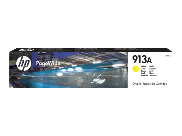 HP 913A original yellow PageWide cartridge F6T79AE