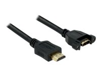 DELOCK Kabel HDMI A Stecker > HDMI A Buchse zum Einbau...