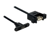 DELOCK Kabel USB 2.0 micro-B Buchse zum Einbau > USB...