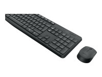 LOGITECH MK235 Wireless Keyboard + Mouse Combo Grey (DE)