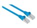 INTELLINET Netzwerkkabel Cat6 S/FTP CU LS0H 0,5 m Blau RJ-45 Stecker / RJ-45 Stecker Vergoldete Kontakte