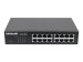 INTELLINET 16-Port Gigabit Ethernet Switch RJ45 10/100/1000 Mbps Desktop 19 zoll Rackmount