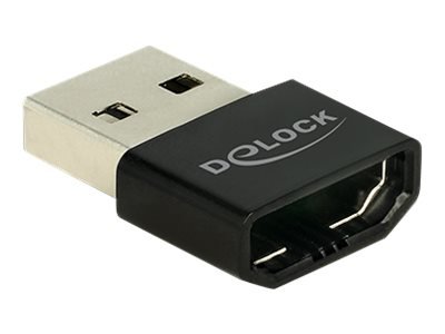 DELOCK Adapter HDMI A Buchse USB A Stecker Delock